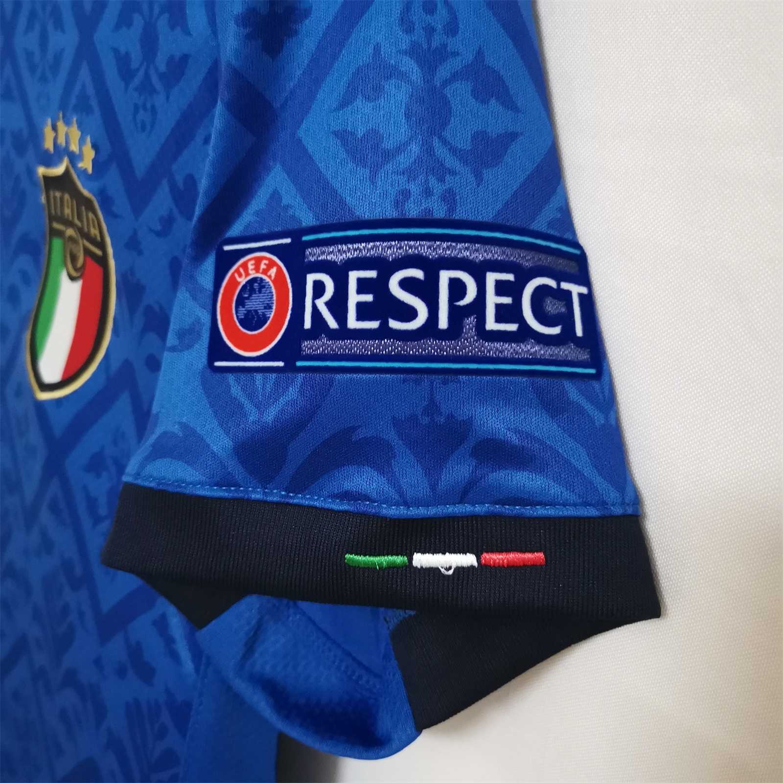 Italy Home Jersey EURO 2020 - Winners