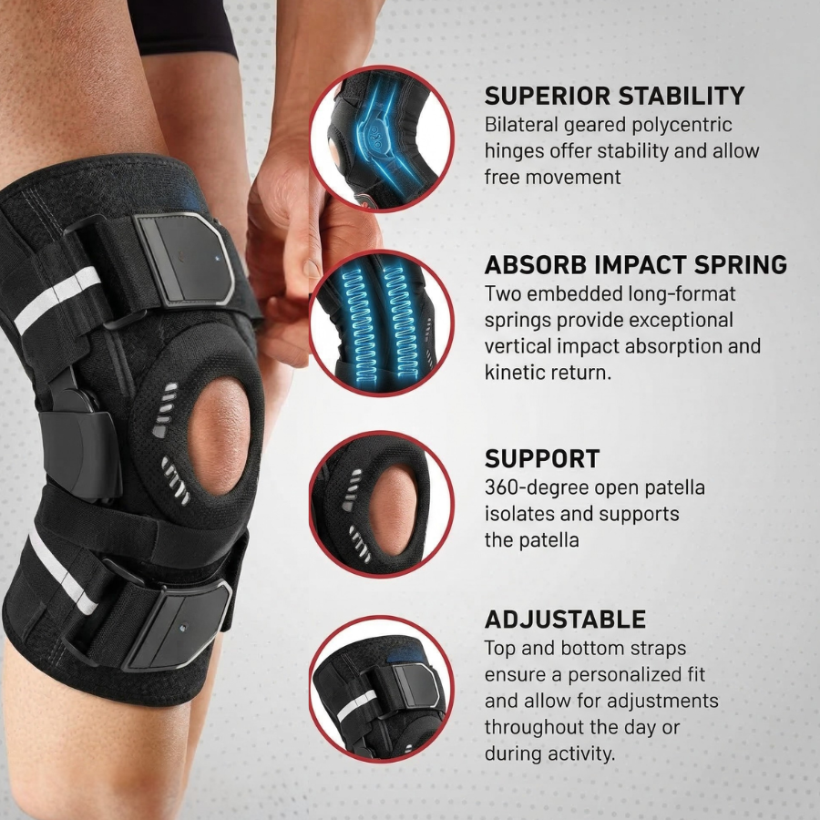 Orthogears Knee Brace For Pain Relief