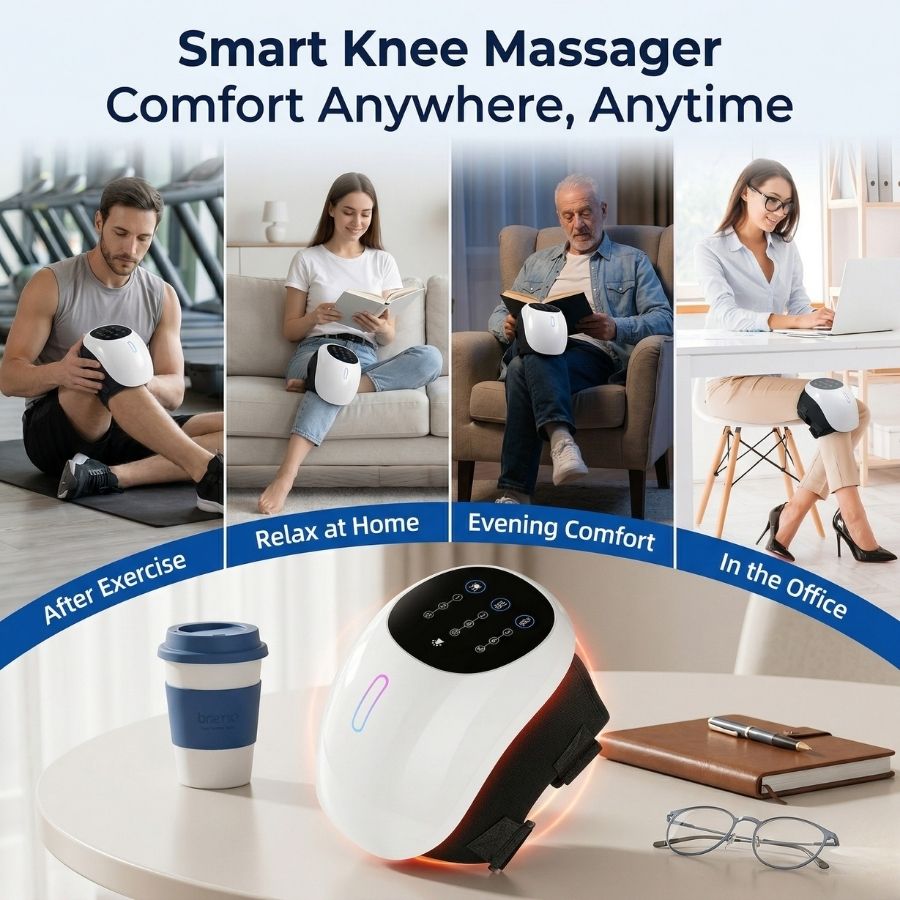 Orthogear™ 4-in-1 Knee Massager 2.0 - Airbag Pressure Knee Massager