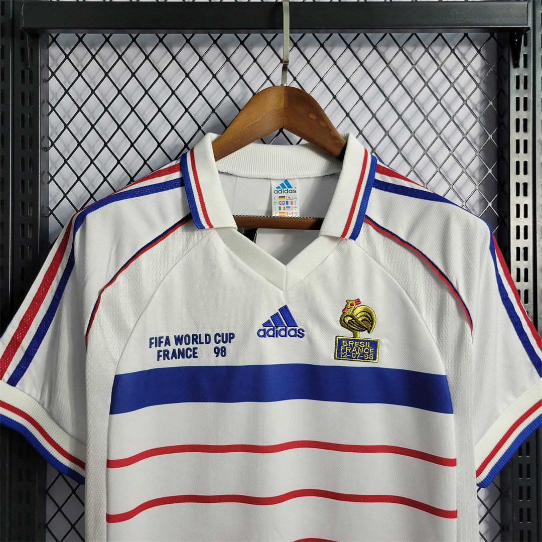Zidane France Away 1998 Shirt