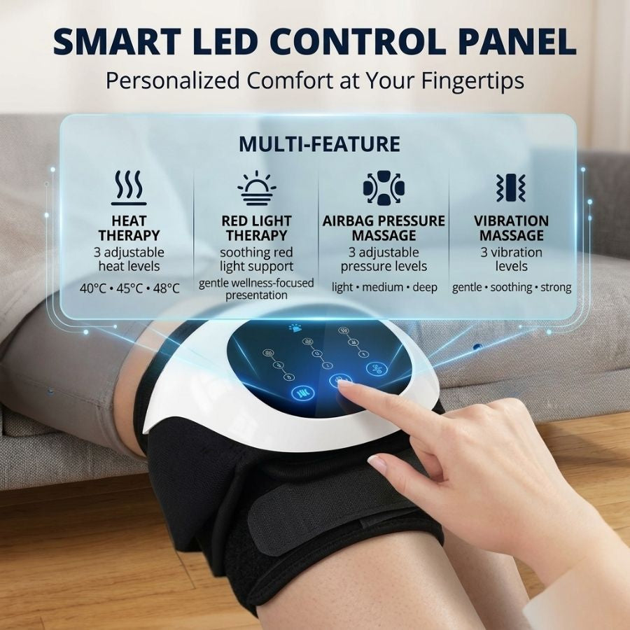 Orthogear™ 4-in-1 Knee Massager 2.0 - Airbag Pressure Knee Massager
