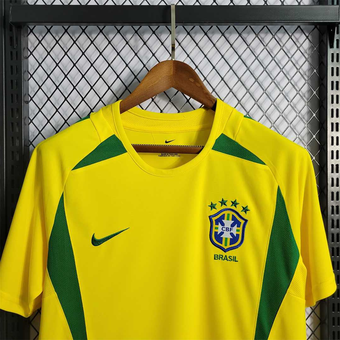 Ronaldinho Brazil Home Jersey 2002