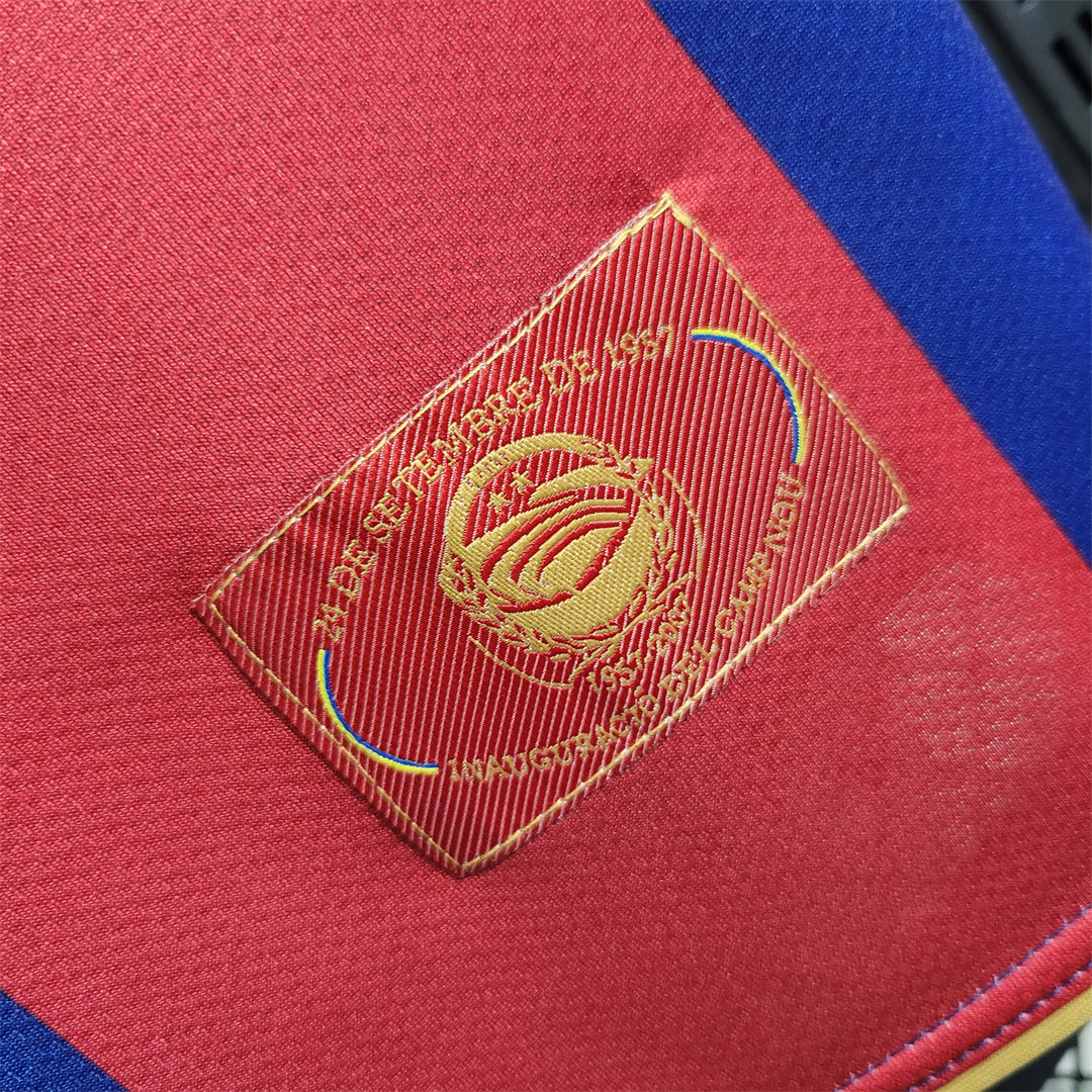 Ronaldinho Barcelona Home 50th Camp Nou Jersey 2007/08