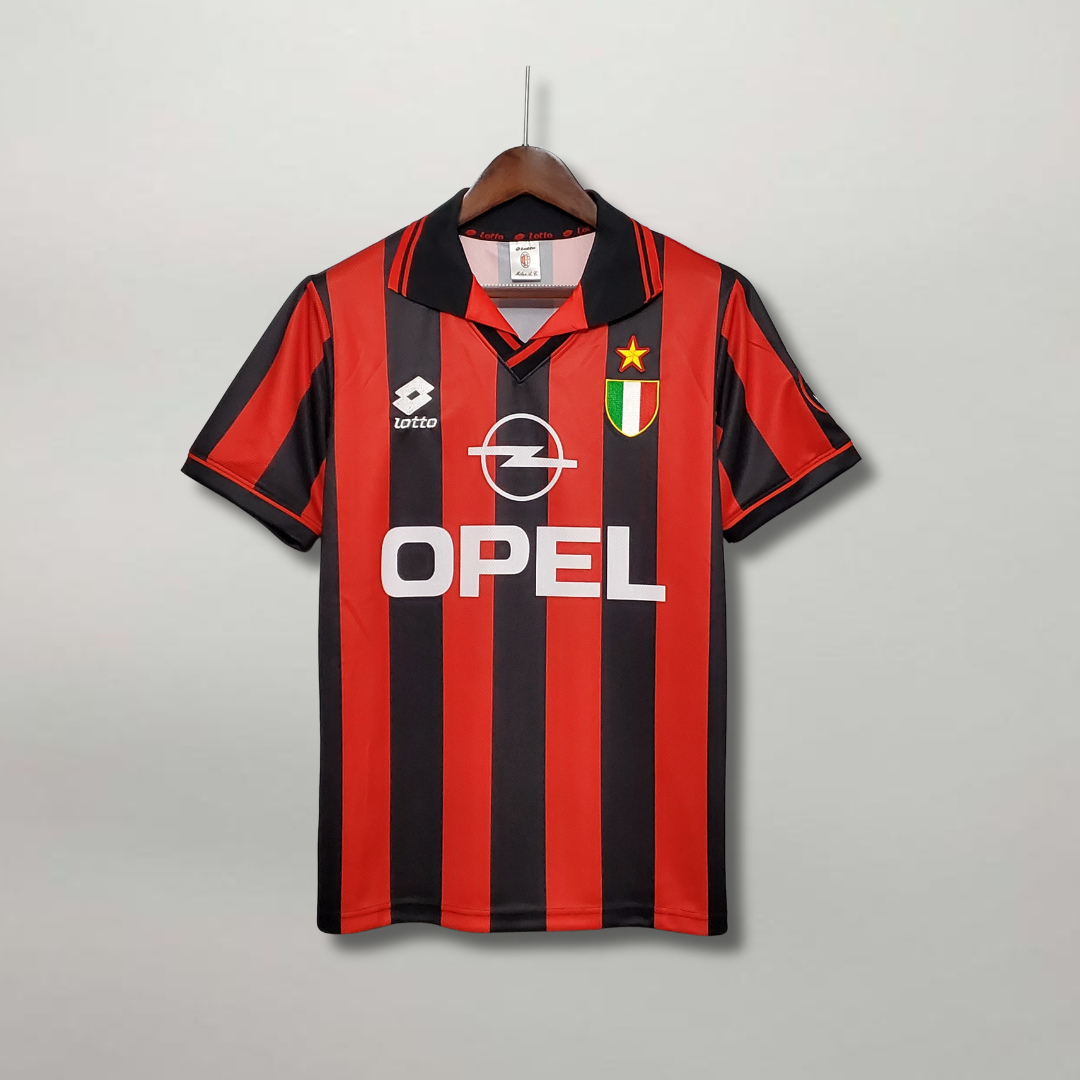 Baggio Milan Home Shirt 1996/97