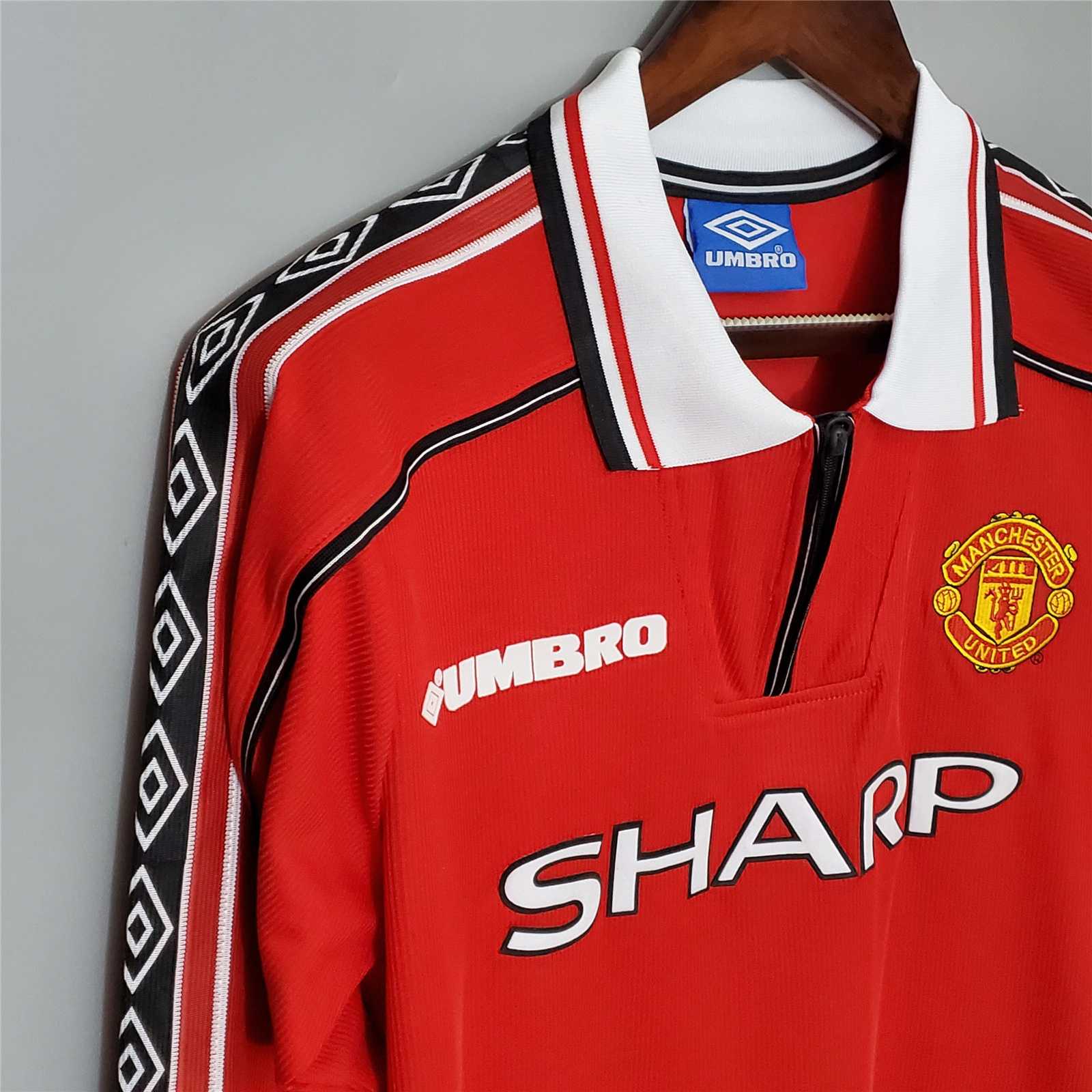 Man. United Home Long Shirt 1998/99
