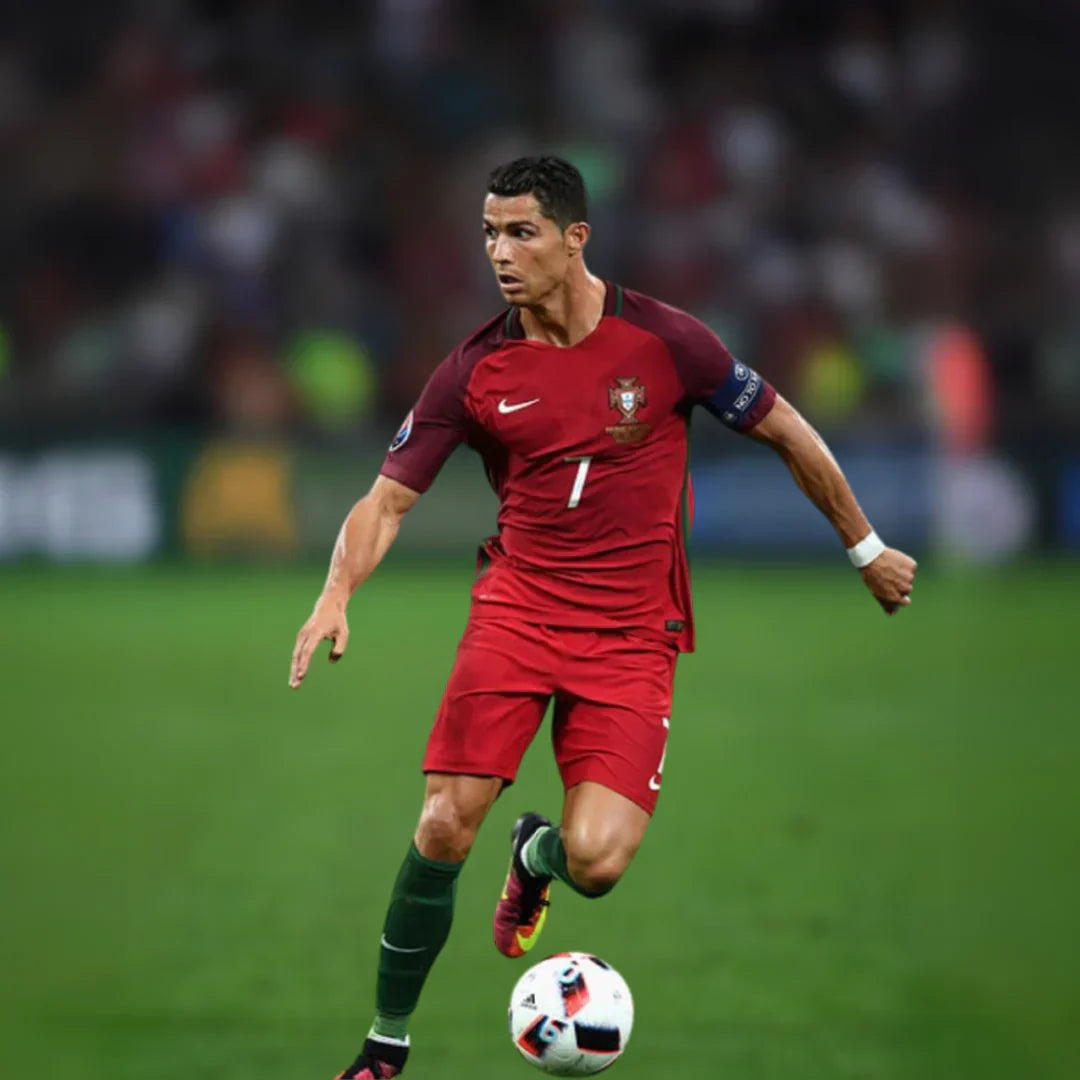 Cristiano Ronaldo CR7 Portugal Home Jersey 2016