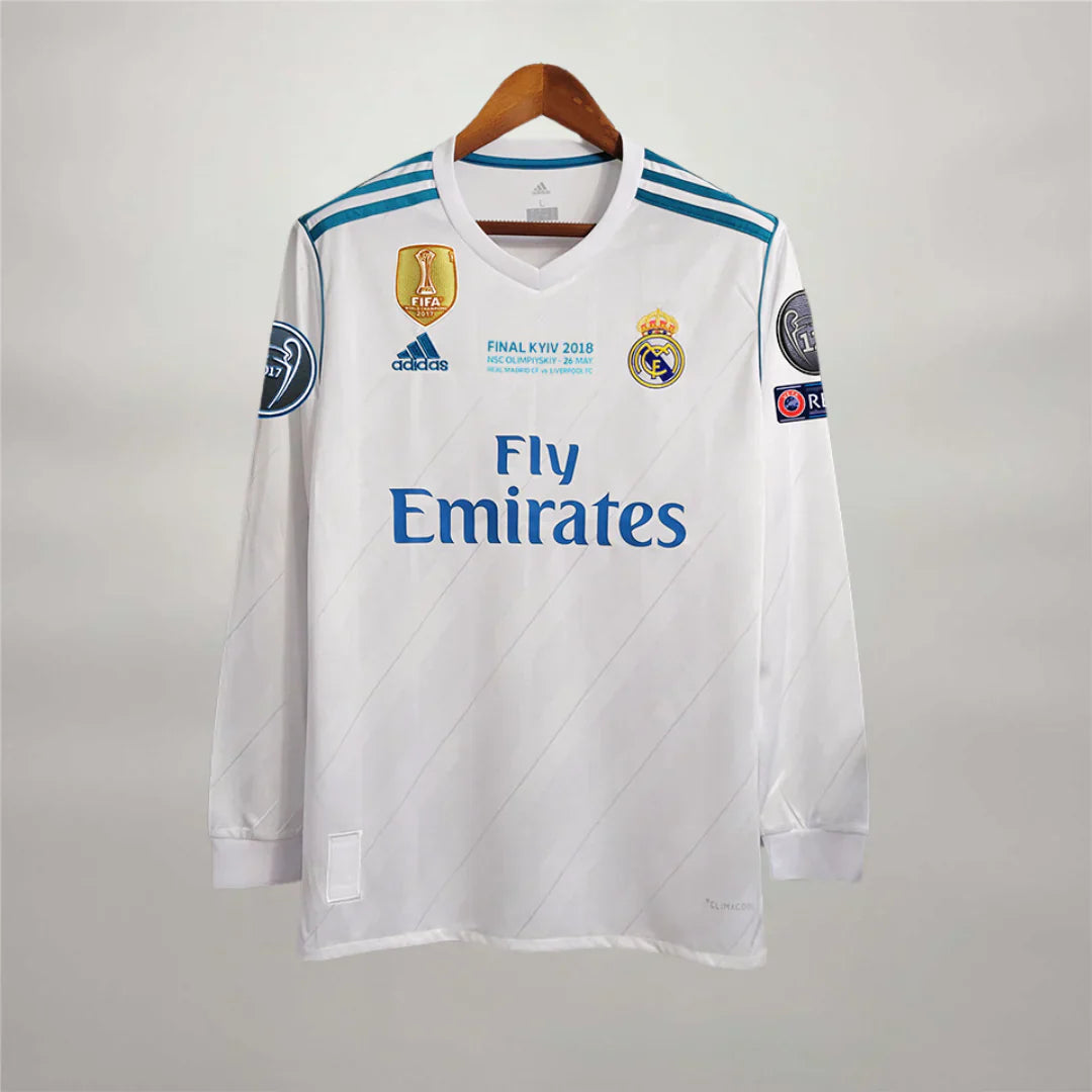 Cristiano Ronaldo CR7 Real Madrid Long Home Jersey 2018
