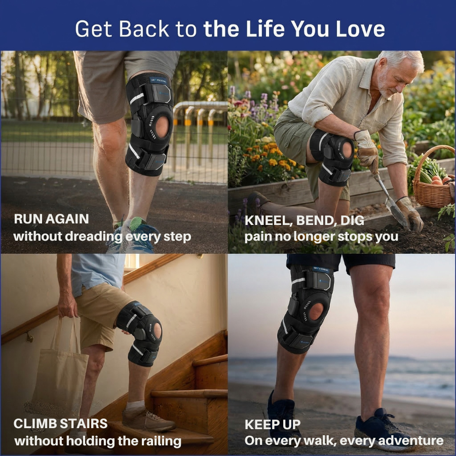 Orthogears Knee Brace For Pain Relief