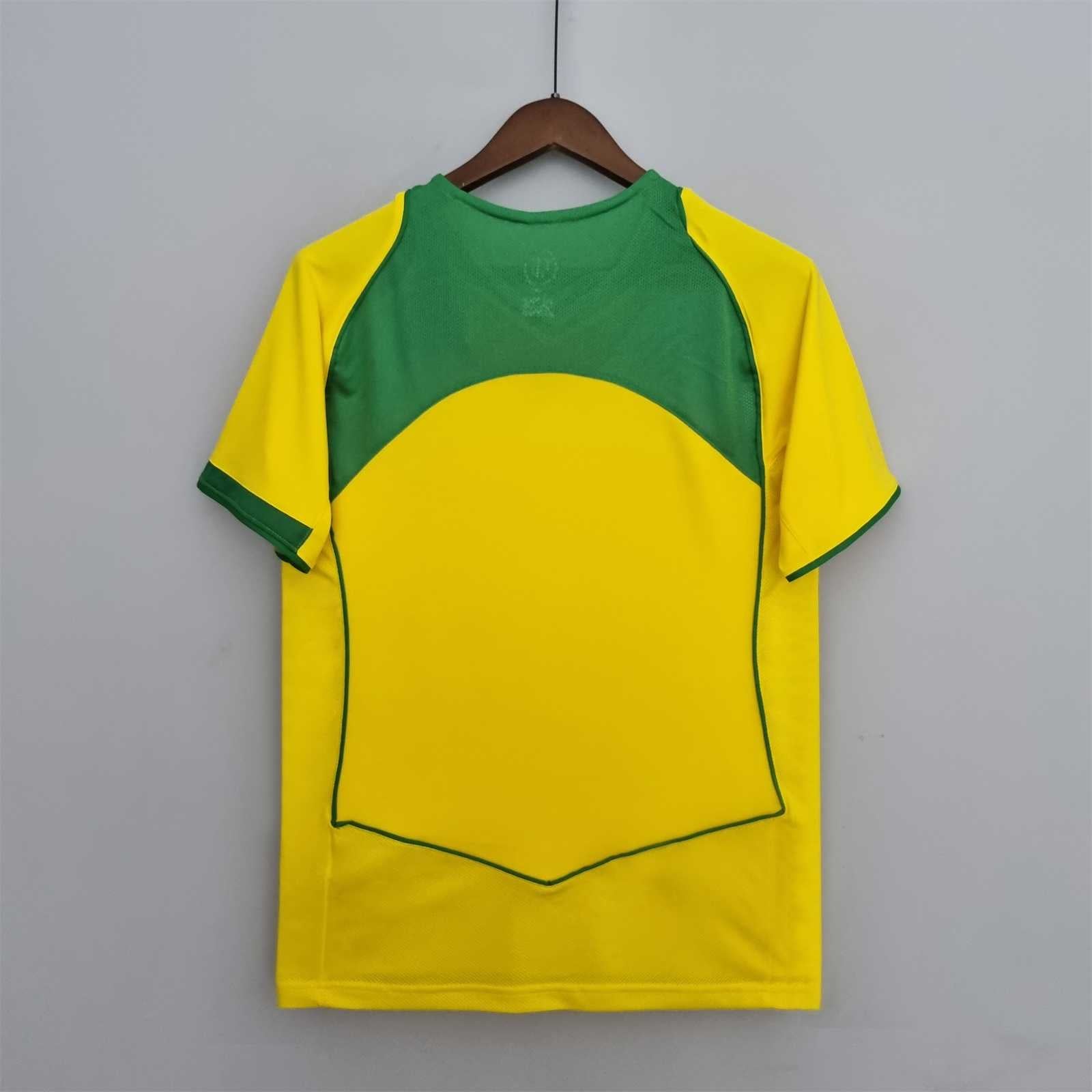 Brazil Home Jersey 2004