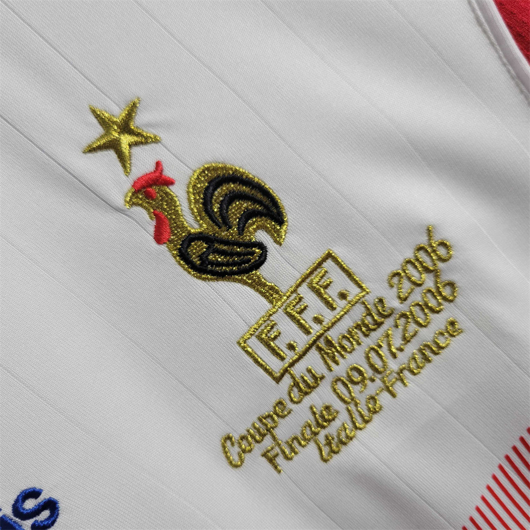 Zidane France Away 2006 World Cup Final Jersey