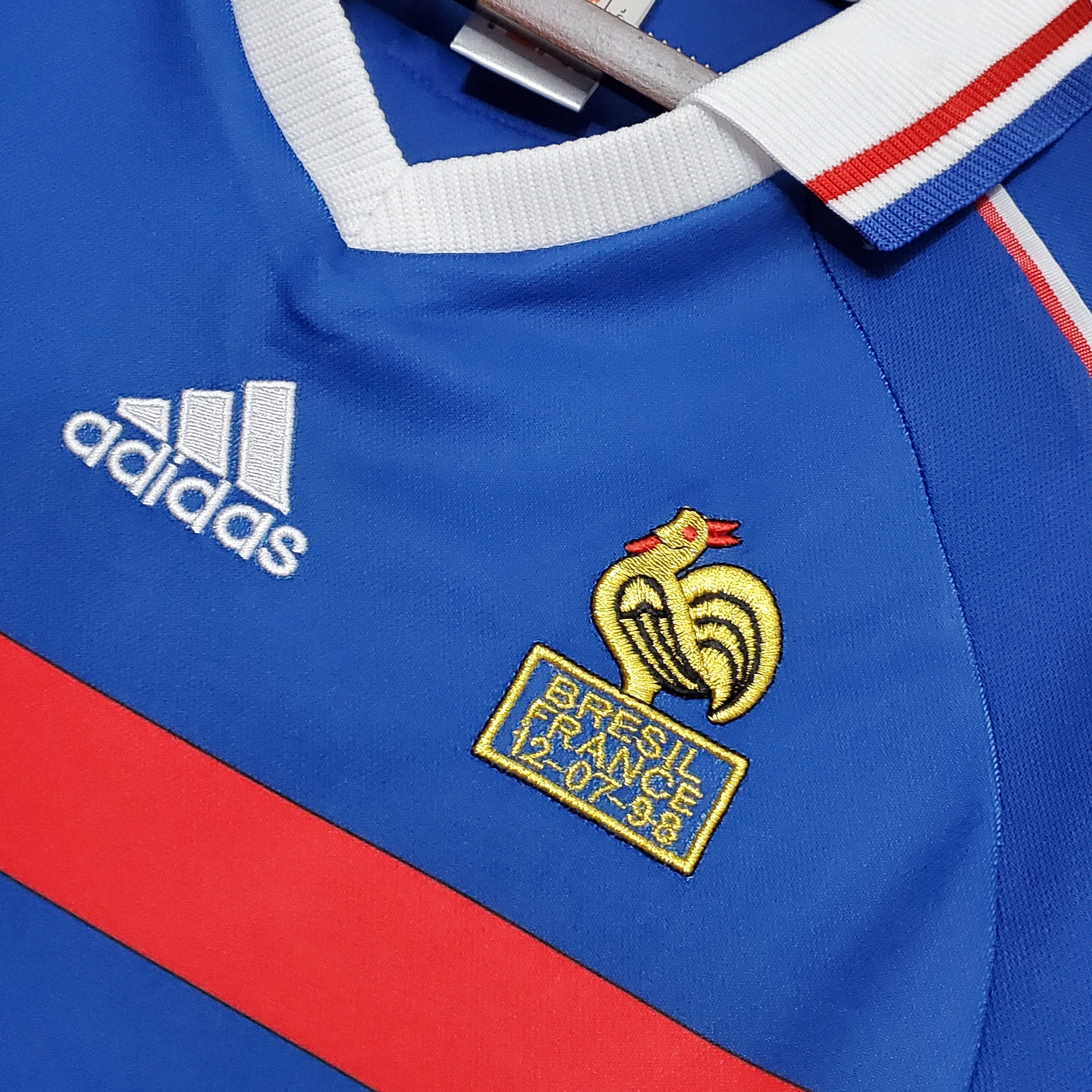 France Home Jersey 1998 World Cup Victory