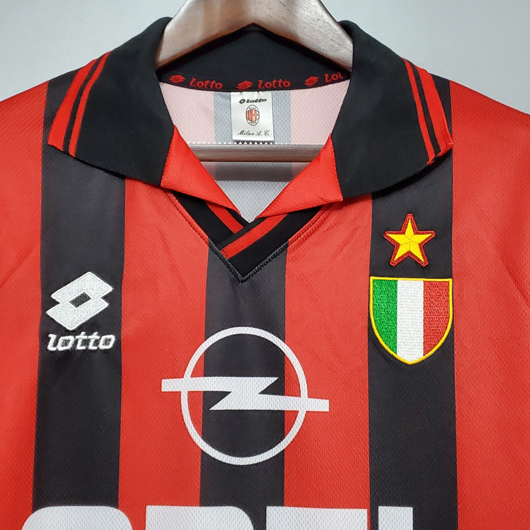 Baggio Milan Home Shirt 1996/97