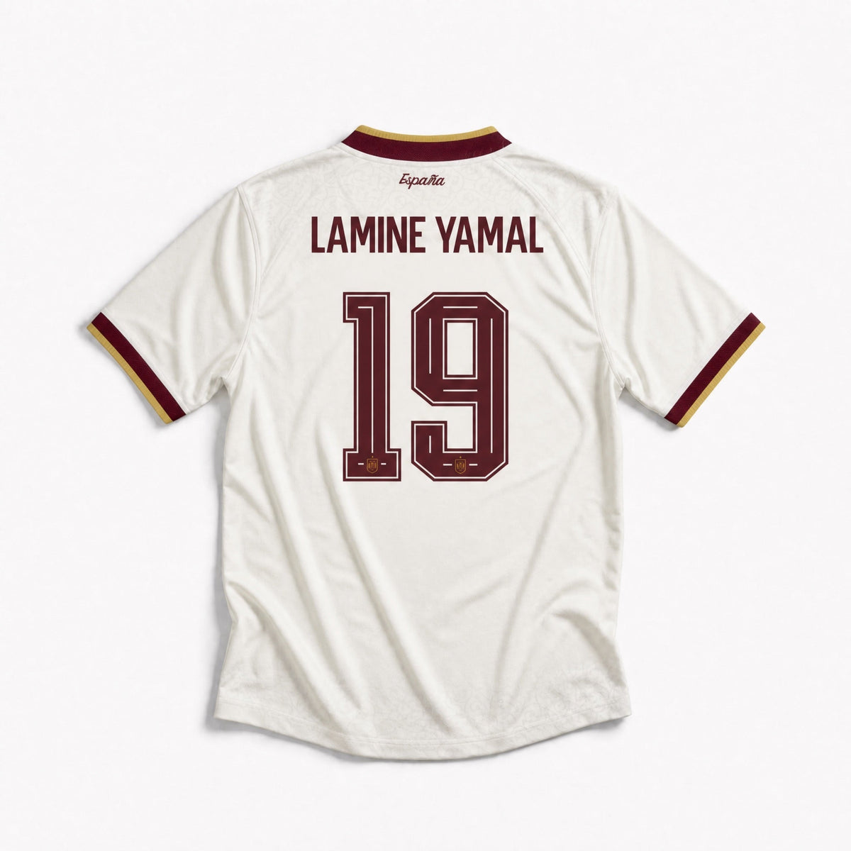 Jersey Lamine Yamal Spain Away 2026 World Cup Winner (2 Stars)