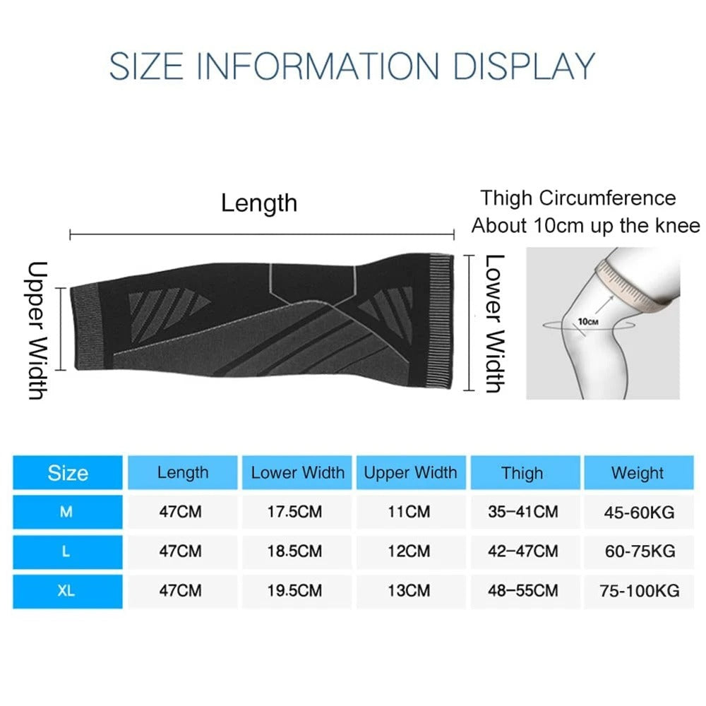 Compression Sleeves V2 for Knees and Legs