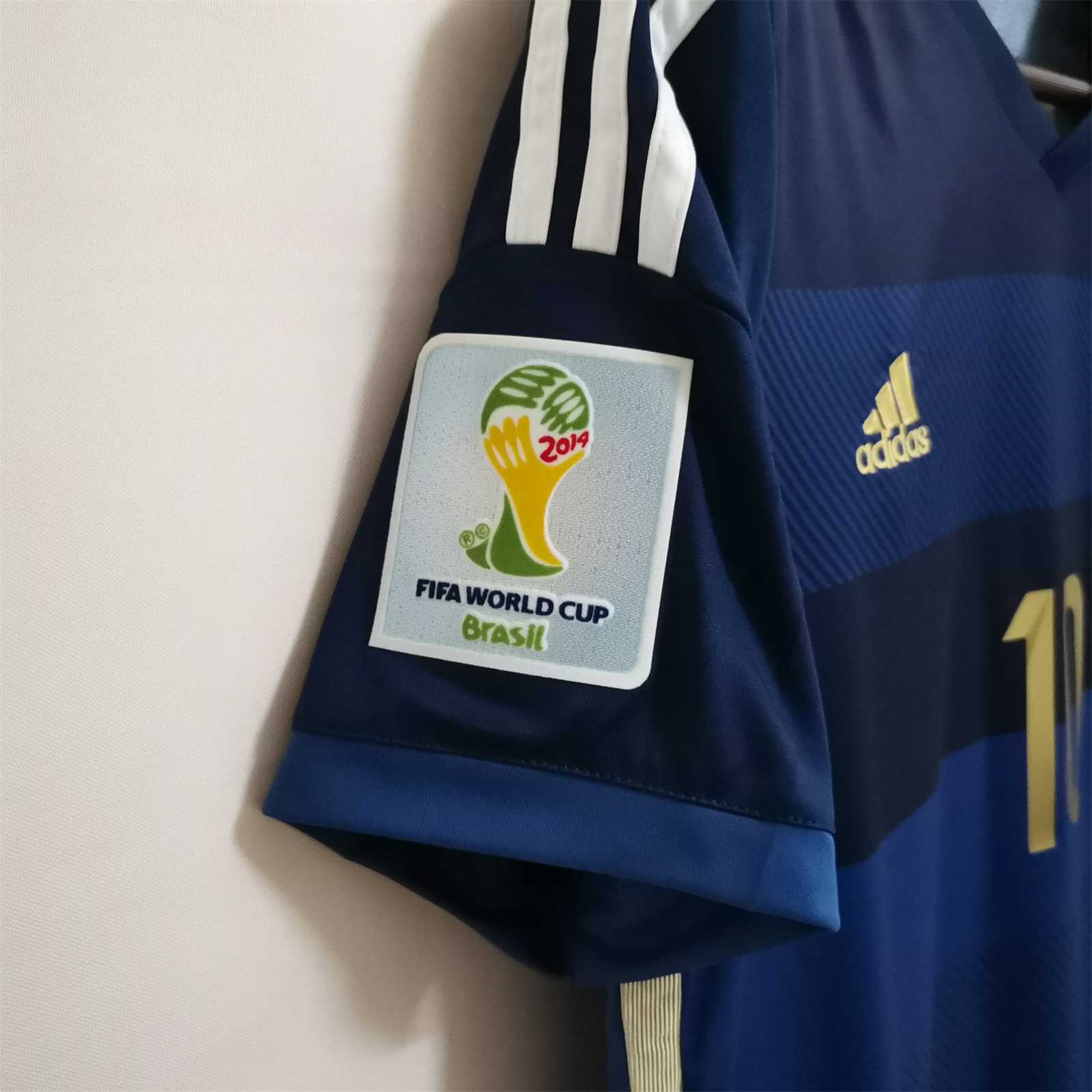 Argentina Away Jersey World Cup Final 2014